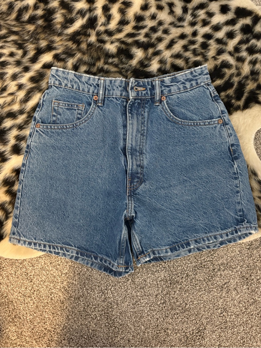 ZARA Blue Denim shorts